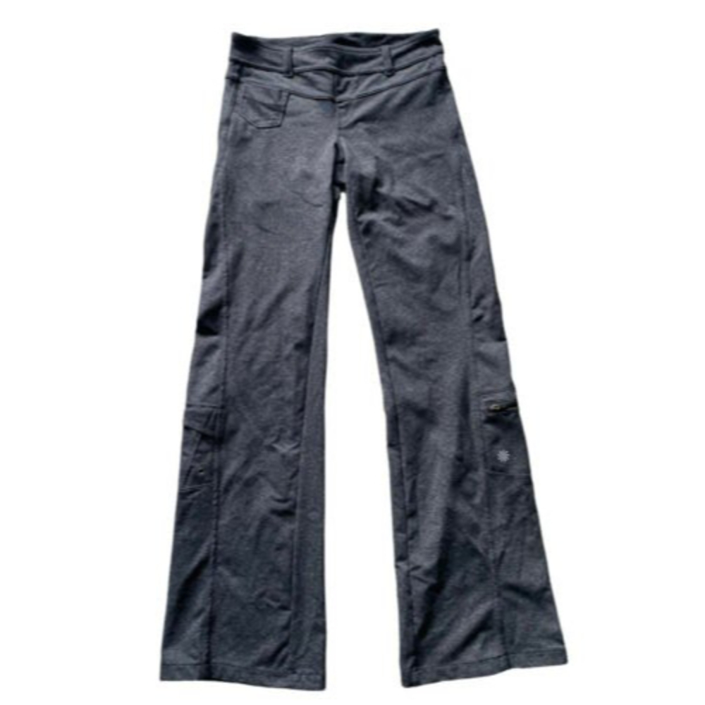 Athleta Yoga Active Black Cargo Pilayo Dipper Pants, Size XS